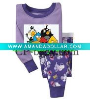 Wholesale children clothing /kids sleep pajamas