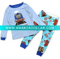 Wholesale kids pajamas,100%cotton.2012 designs