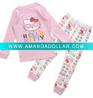 Wholesale kids pajamas,100%cotton.2012 designs