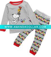 Wholesale kids pajamas,100%cotton.2012 designs