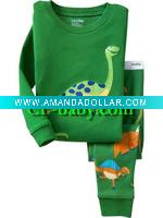 Wholesale CP baby 2012 newest pajamas/child clothing suit/kids long sleeve pajamas set
