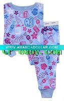 Wholesale children/kid/baby Long Sleeve neutral pajamas/sleepwear