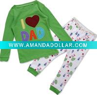 Wholesale kids pajamas,100%cotton.2012 designs