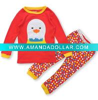 Wholesale kids pajamas,100%cotton.2012 designs