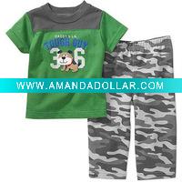 Wholesale kids pajamas,100%cotton.2012 summer designs