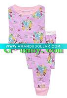 Wholesale children/kid/baby Long Sleeve print pajamas/sleepwear