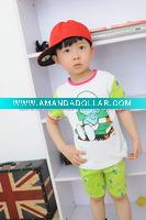 kids pajamas,100%cotton.2012 designs