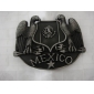 Wholesale Black plated Fashion mexico design Men's belt buckle 9ajn21