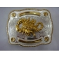 Wholesale Fashion scorption design gold sliver plated Men's metal buckles 9ajn39