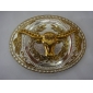 Wholesale Popular bull design gold sliver plated Men's metal buckles 9ajn41