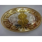 Wholesale Fashion dollar design double colors plated Men's metal buckles 9ajn42