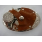 Wholesale Multi function Gun design sliver plated Men's aluminium alloy buckle 9ajn54