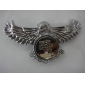 Wholesale Eagle design sliver plated aluminium alloy fashion buckle for men 9ajn58