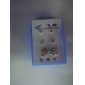 Wholesale 6 Pcs Fashion Earring Set 99jl23