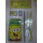 Wholesale Party Favor High School Stationery Gift Items 5PCS Spongdbob Pencil Set