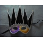 Wholesale Elaborate Venetian Mask With Silver Glitter For Mardi Gras Or Masquerade Style Event