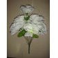 Wholesale 10 pcs camellia bunch artificial flowers 97rn03