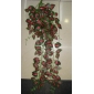 Artificial plants evergreen bush red color 97rn30