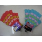 Heart Print Acrylic Gloves 9btl08