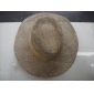 New Fancy Natural Cowboy Straw Raffia Hat