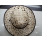 Wholesale New Fancy Checked Cowboy Riffia Hat