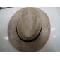 Natural New Fancy Cowboy Straw Raffia Hat