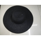New Fancy Black Hat Handmade Cowboy Hat Raffia Cap