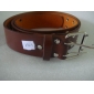 Wholesale Popular 2 needles buckle design men's pu leather belt 9bqn15