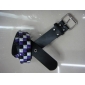 Wholesale Stylish 3 colors beads design buckle lady's belt 9bqn23