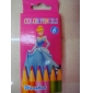 Wholesale Students Favorite Princess Model Colored Lead Pencils Smooth Writing