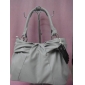 Wholesale Most fashionable lady's handbags with pu leather grey color 9c4n27