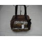 Wholesale Fashionable leopard PU leather cheap women's handbags 9c8n04