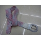 Wholesale Pink And Gray Strip Hot Sale Fashion Accessories Beautiful Belts