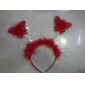 Wholesale Halloween Hair Hoop With Two Red Bowknots Ornaments For Party
