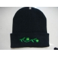 Wholesale White Flower Pattern Cute Pretty Fashion Winter Warm Hats And Caps
