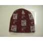 Wholesale Winter Beanie Crochet Knit Hat Rasta Ski Cap Men With R Pattern