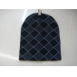 Wholesale Grey And Black Lattice Warm Mataining Winter Hats And Caps