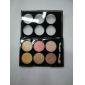 eye shadow Six colors have very good effect  delicate outer With brush fashion model