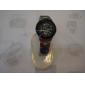 Wholesale unisex stainless stell black dial water resistant quartz wrist watch