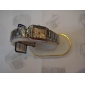 Wholesale Morden unisex stainless stell white dial water resistant quartz wrist watch