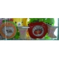 Wholesale Colorful branded pencil holder with alarm clock 9cdn30