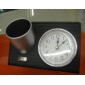 Wholesale Colorful branded pencil holder with alarm clock 9cdn32