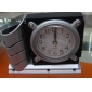 Wholesale Fashionable colorful branded pencil holder with alarm clock 9cdn33