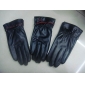Stylish Black Color Fashion Accessories PU Woman Gloves And Mittens 9cen12