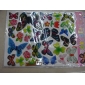 Wholesale Colorful stylish styles interesting butterfly hubble-bubble stickers