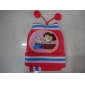 Wholesale 2010 winter stylish Dora children 100acrylic knitted red color hat 9cdn04