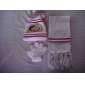 Wholesale 2010 Winter new dora style children 100acrylic knitted gloves,hat and scarf set 9cdn13