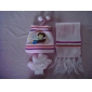Wholesale Winter new dora style children 100acrylic knitted gloves, hat and scarf set 9cdn14