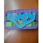 Fashion Purple Pencil Case With Twill Styles For Girls Gifts