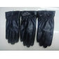 Wholesale Stylish Black Color Fashion Accessories PU Leather Men Gloves And Mittens